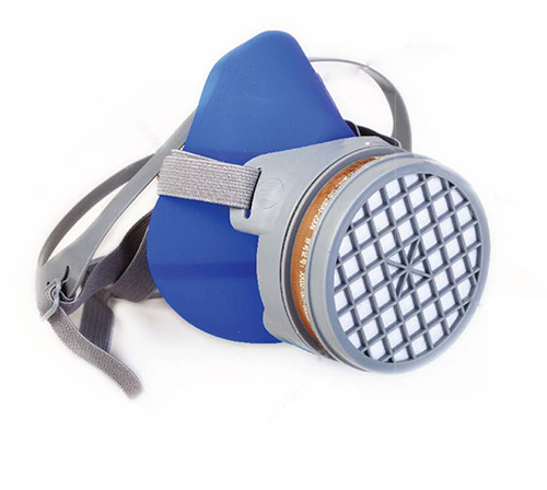 6009 NH-619 Silicone Antigas Half Mask + 3# Filter box